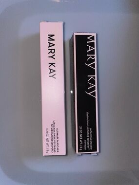 Mary Kay Black Mascara & Light Beige Concealer Duo